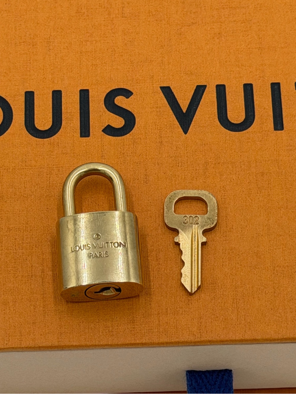 Authentic Louis Vuitton Lock with Key Set #302 - Picture 3 of 7